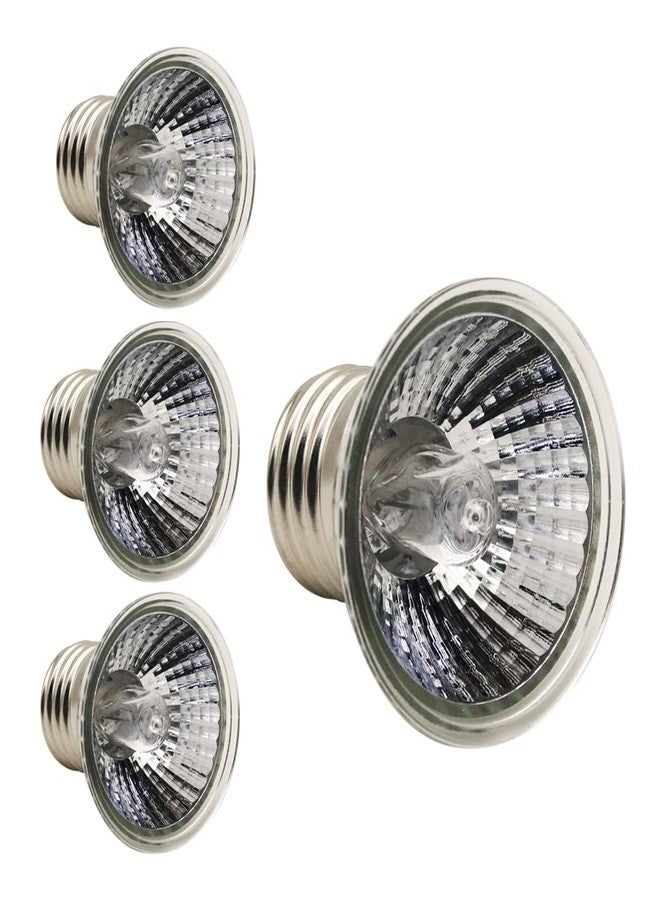 MODUODUO UVA UVB Bulbs 4pcs 50W Reptile Basking Light for Turtle Amphibian Tanks, Aquatic Terrariums and Cages - Image 1